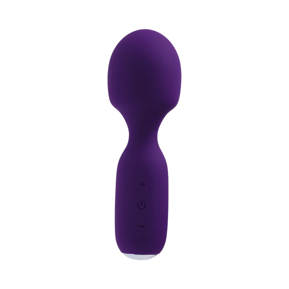 Vedo Wini Rechargeable Mini Wand Deep Purple thumbnail