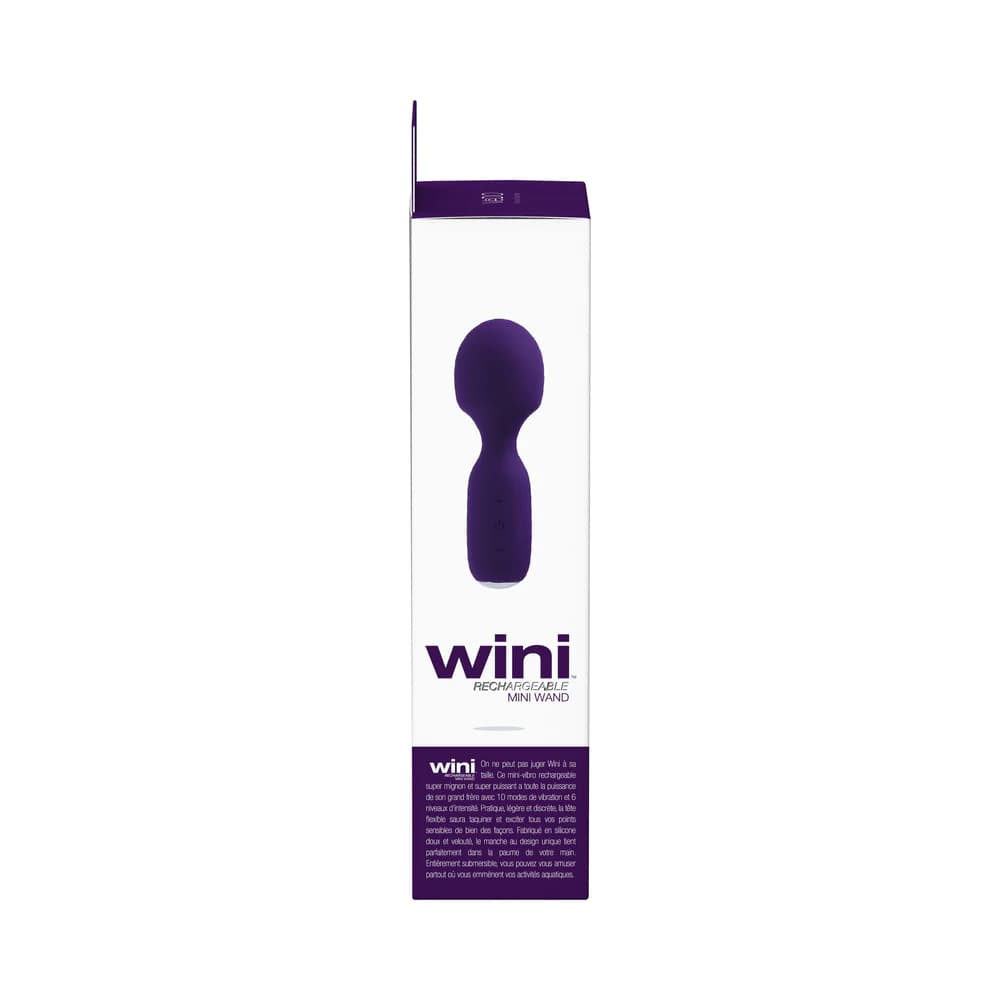 Vedo Wini Rechargeable Mini Wand Deep Purple thumbnail 7