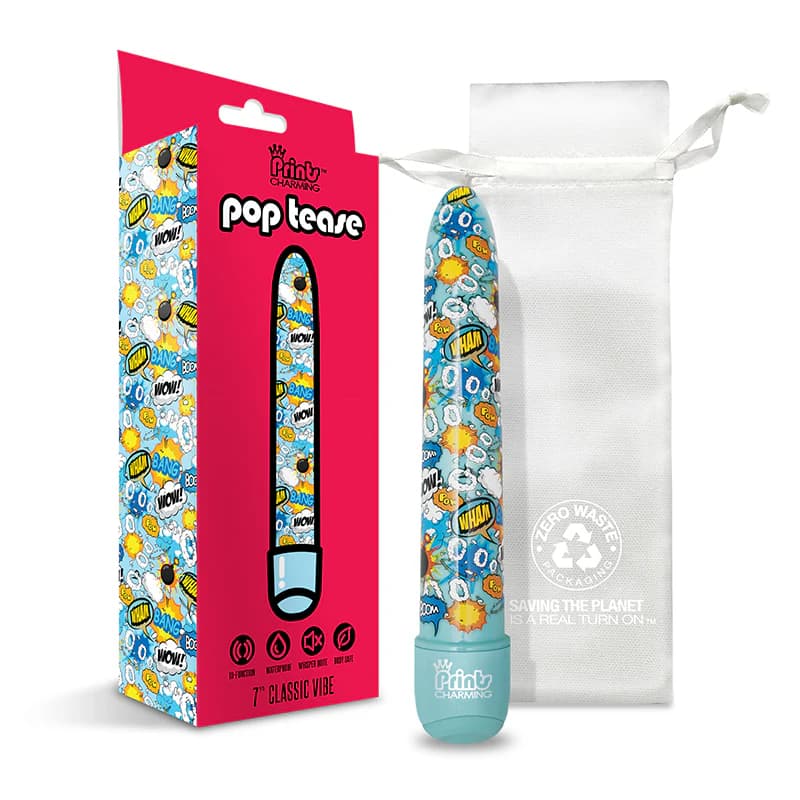Prints Charming Pop Tease 7" Classic Vibe - Bang - Blue