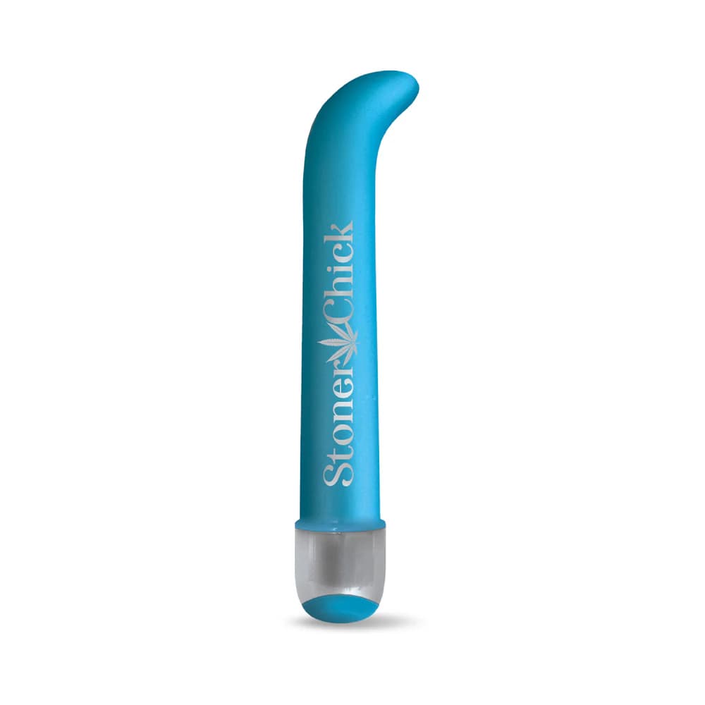 Prints Charming Buzzed 7" G-Spot Vibe - Stoner Chick - Blue thumbnail