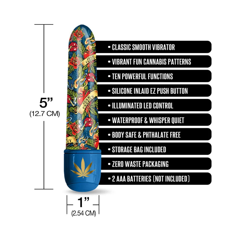 Prints Charming Buzzed 5"" Mini Vibe - Blue Dream thumbnail