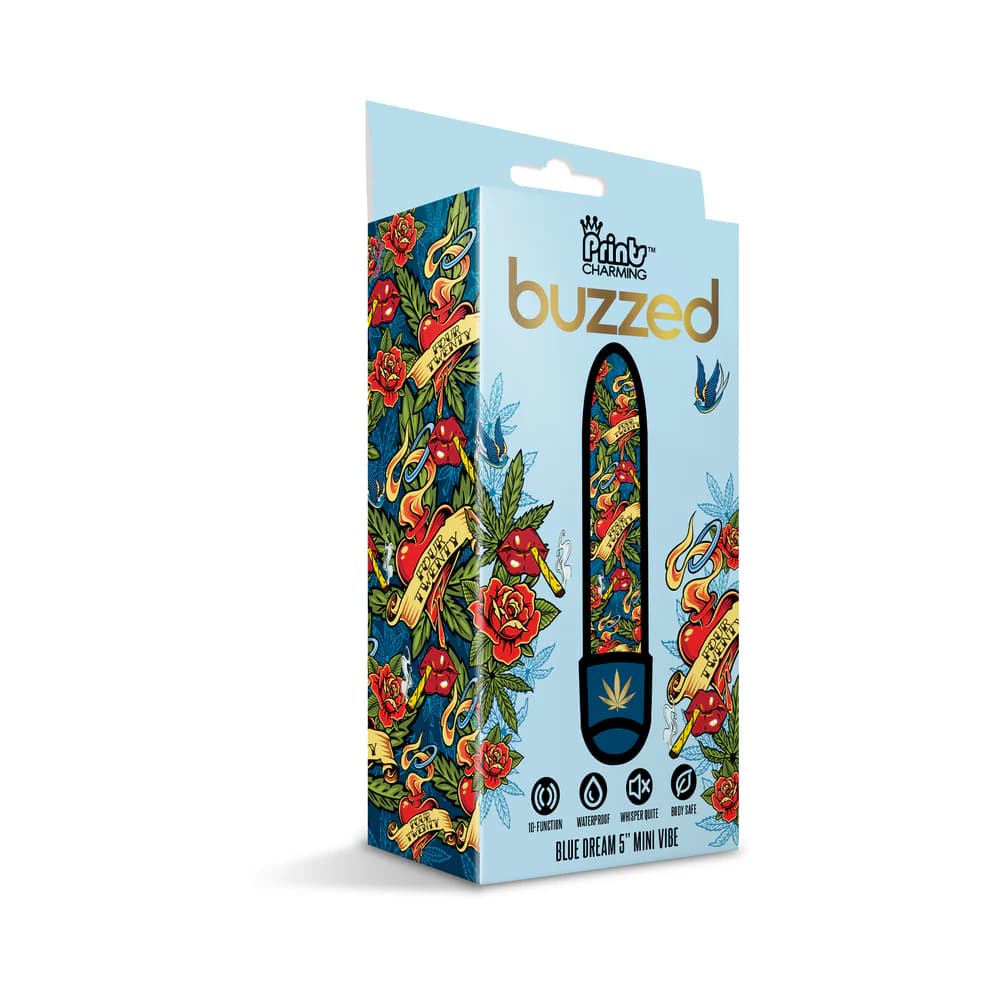 Prints Charming Buzzed 5"" Mini Vibe - Blue Dream thumbnail 5