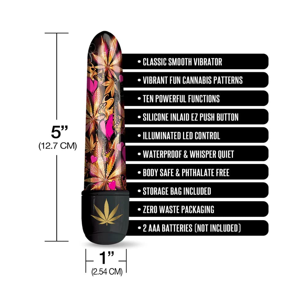 Prints Charming Buzzed 5" Mini Vibe - Pink Kush thumbnail