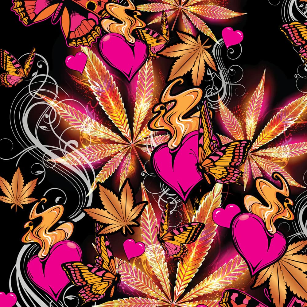 Prints Charming Buzzed 5" Mini Vibe - Pink Kush thumbnail