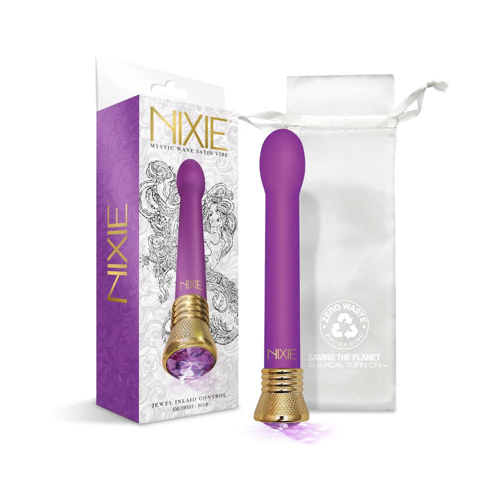 Nixie Mystic Wave Satin Bulb Vibe - Amethyst