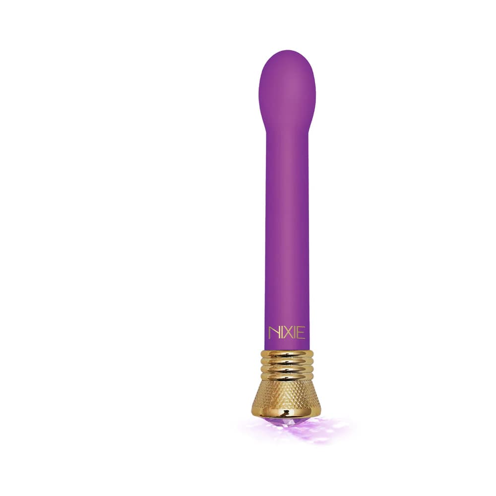 Nixie Mystic Wave Satin Bulb Vibe - Amethyst thumbnail