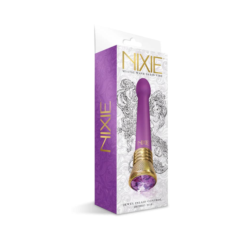 Nixie Mystic Wave Satin Bulb Vibe - Amethyst thumbnail 5