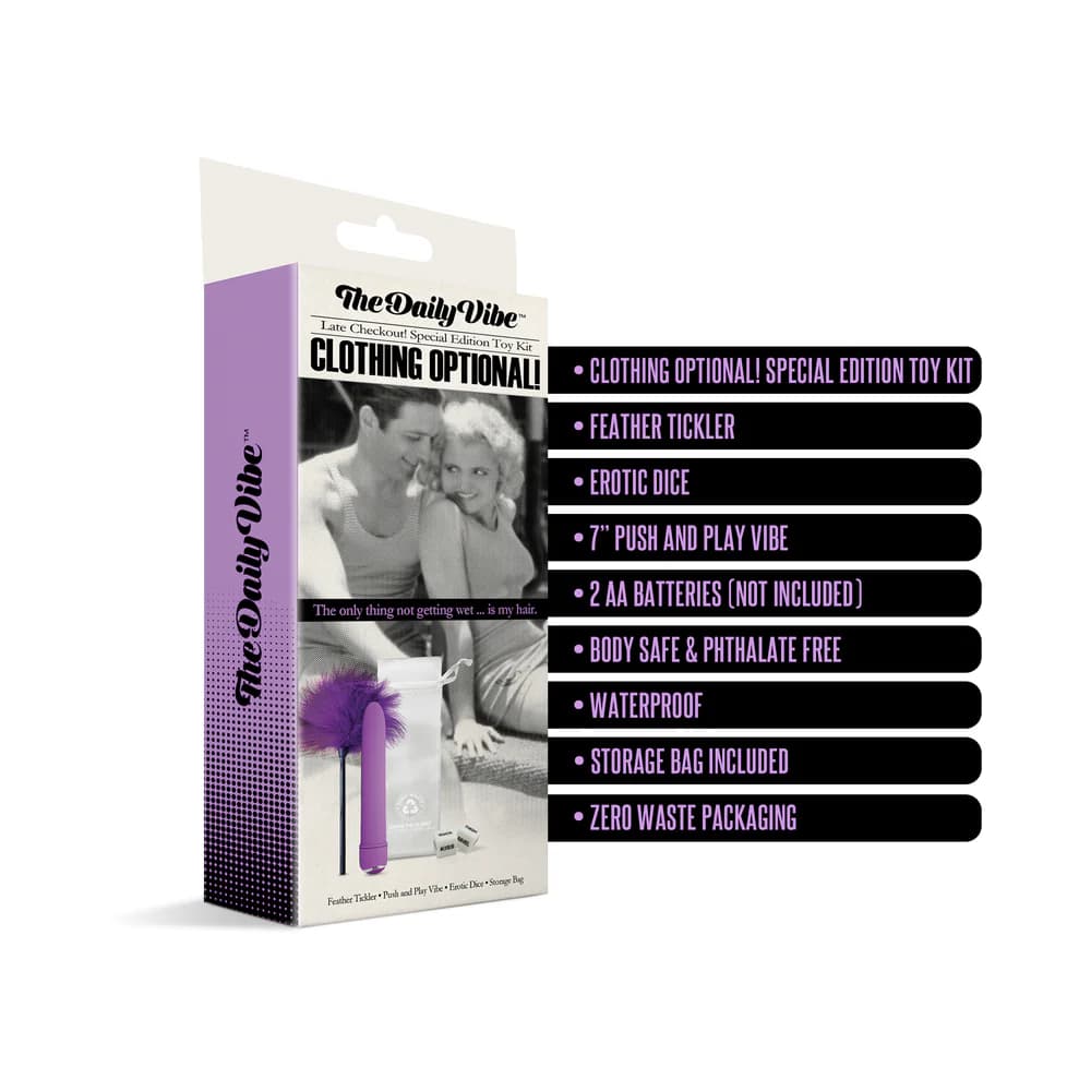 The Daily Vibe Special Edition Toy Kit - Clothing Optional thumbnail