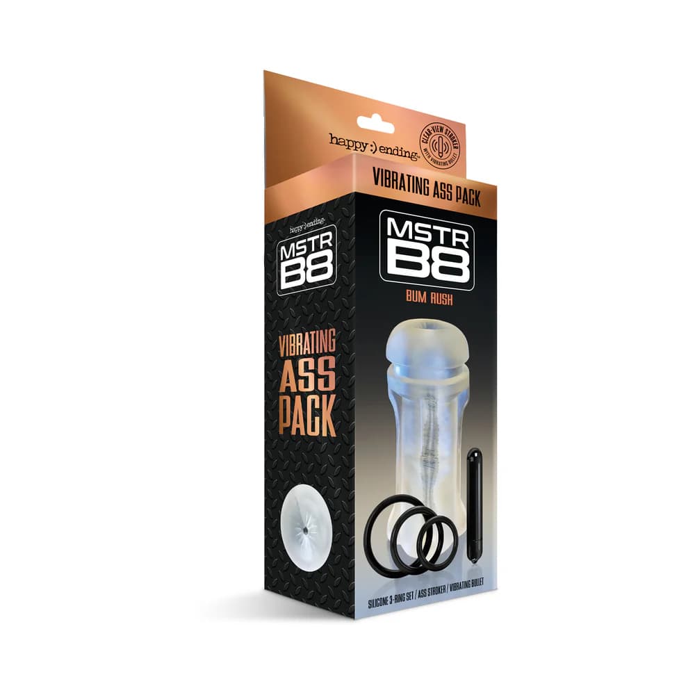 Happy Ending Mstr B8 Vibrating Ass Pack - Bum Rush thumbnail