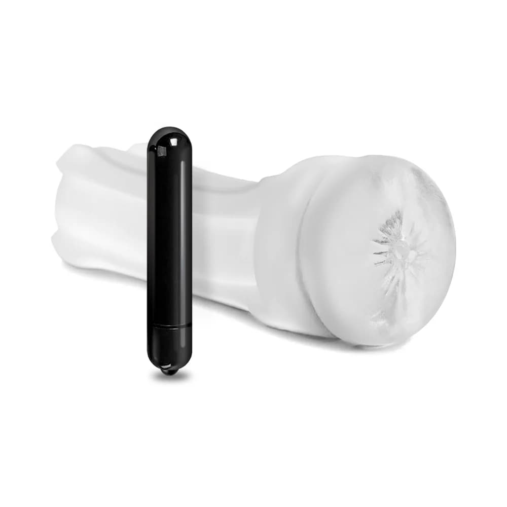 Happy Ending Vibrating, Self-Lubricating Shower Stroker - Ass thumbnail