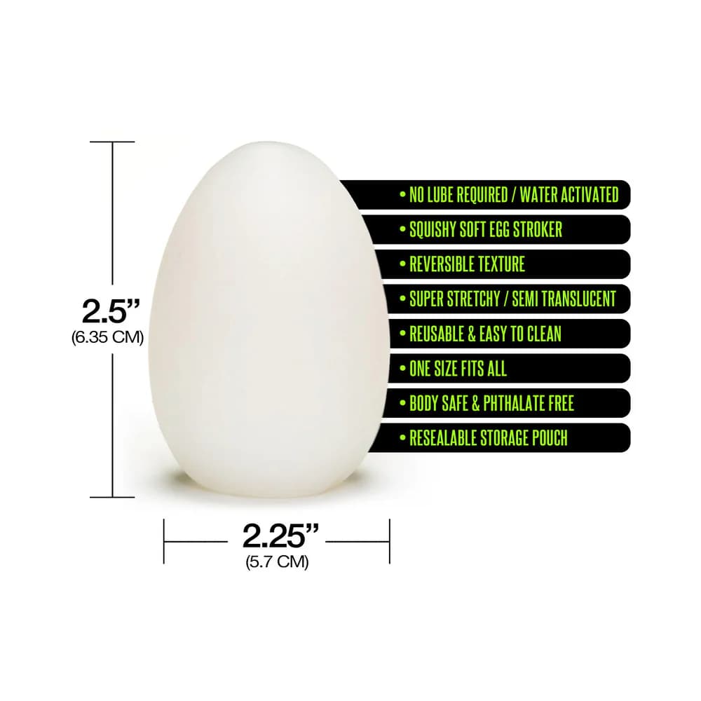 Happy Ending Just Add Water Self-Lubricating Whack Pack - Egg thumbnail