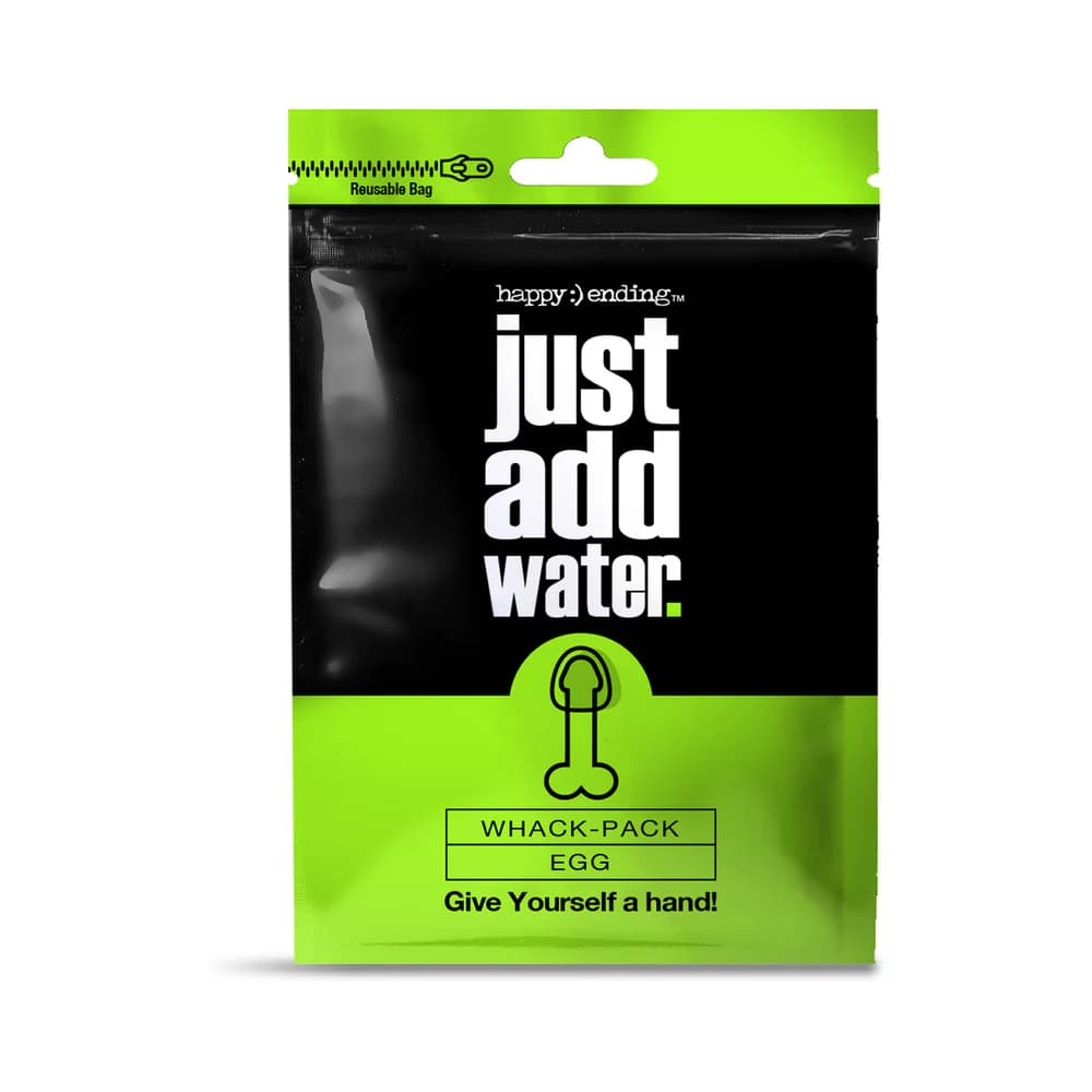 Happy Ending Just Add Water Self-Lubricating Whack Pack - Egg thumbnail