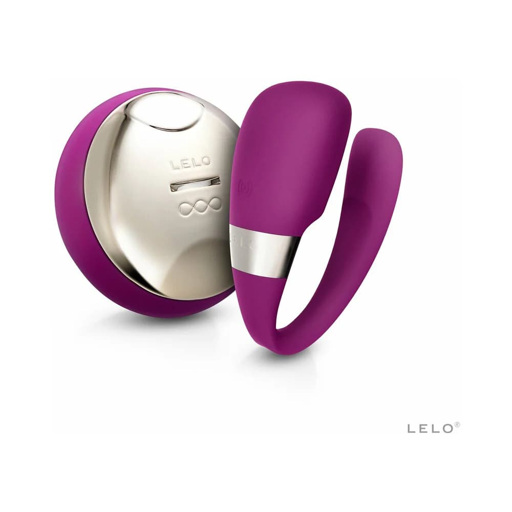 LELO TIANI 3 Rechargeable Dual Stimulation Couples Vibrator With Remote Deep Rose thumbnail