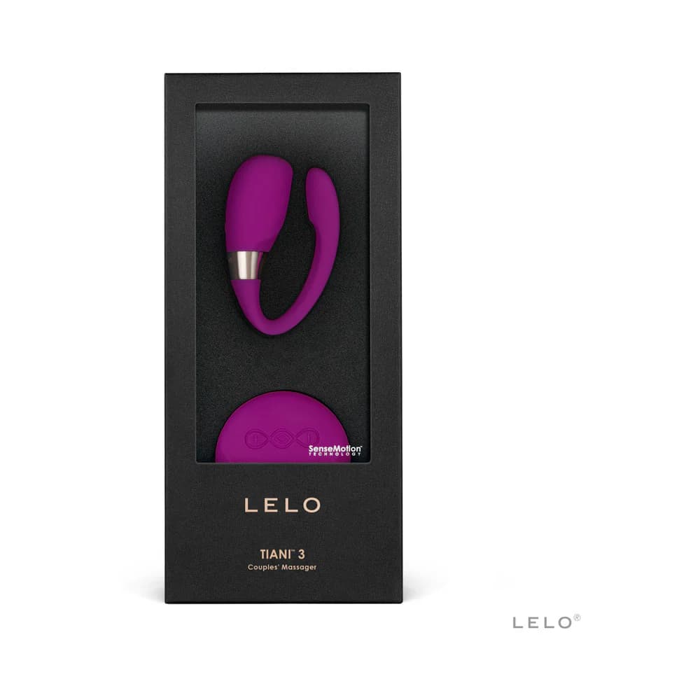 LELO TIANI 3 Rechargeable Dual Stimulation Couples Vibrator With Remote Deep Rose thumbnail