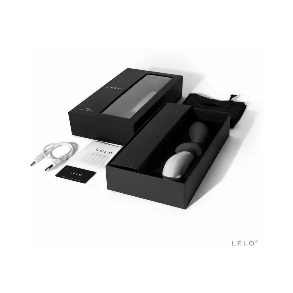 LELO LOKI Rechargeable Prostate Vibrator Obsidian Black thumbnail