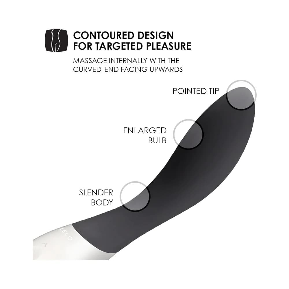 LELO MONA WAVE Rechargeable G-Spot Vibrator Black thumbnail