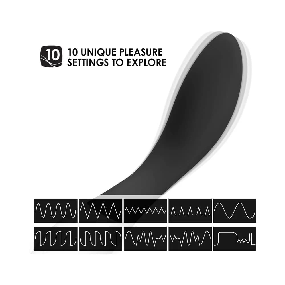 LELO MONA WAVE Rechargeable G-Spot Vibrator Black thumbnail 7