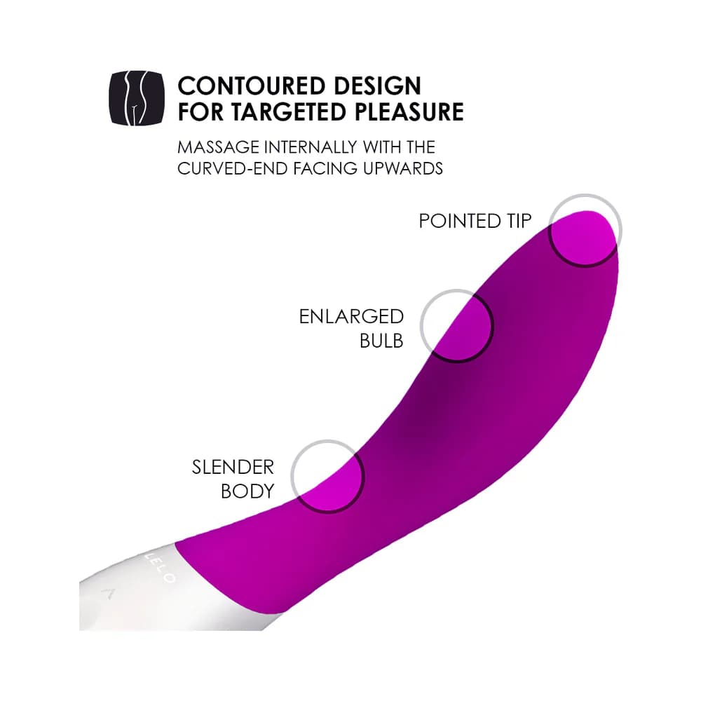 LELO MONA WAVE Rechargeable G-Spot Vibrator Deep Rose thumbnail