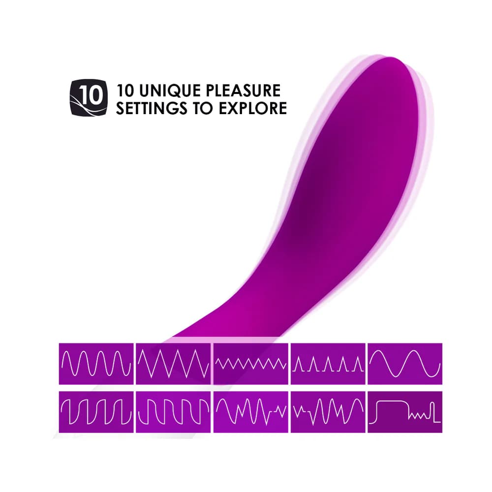 LELO MONA WAVE Rechargeable G-Spot Vibrator Deep Rose thumbnail 7