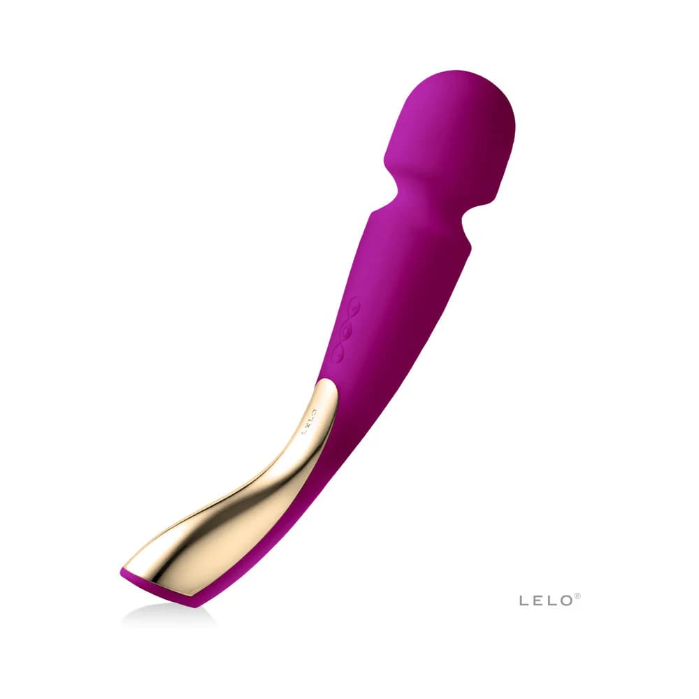 LELO SMART WAND 2 Large Rechargeable Wand Vibrator Deep Rose thumbnail