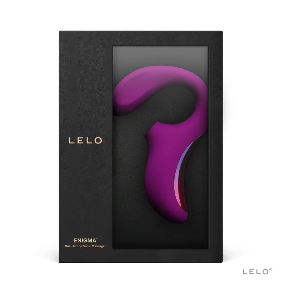 LELO ENIGMA Suction Dual Stimulator Deep Rose thumbnail