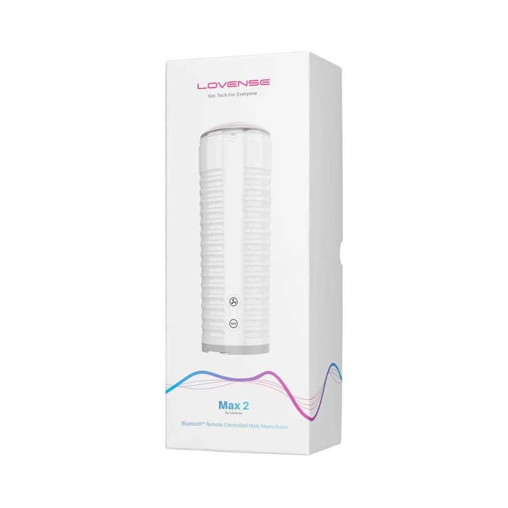 Lovense Max 2 Bluetooth App-Controlled Vibrating and Suction Masturbator (Neutral Sleeve) thumbnail