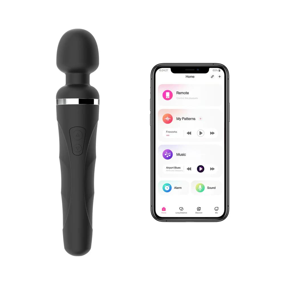Lovense Domi 2 Bluetooth Programmable Wand Vibrator thumbnail