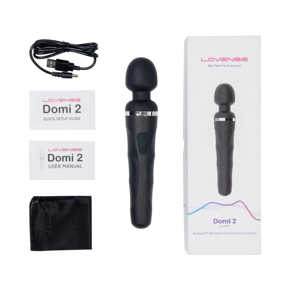 Lovense Domi 2 Bluetooth Programmable Wand Vibrator thumbnail 5
