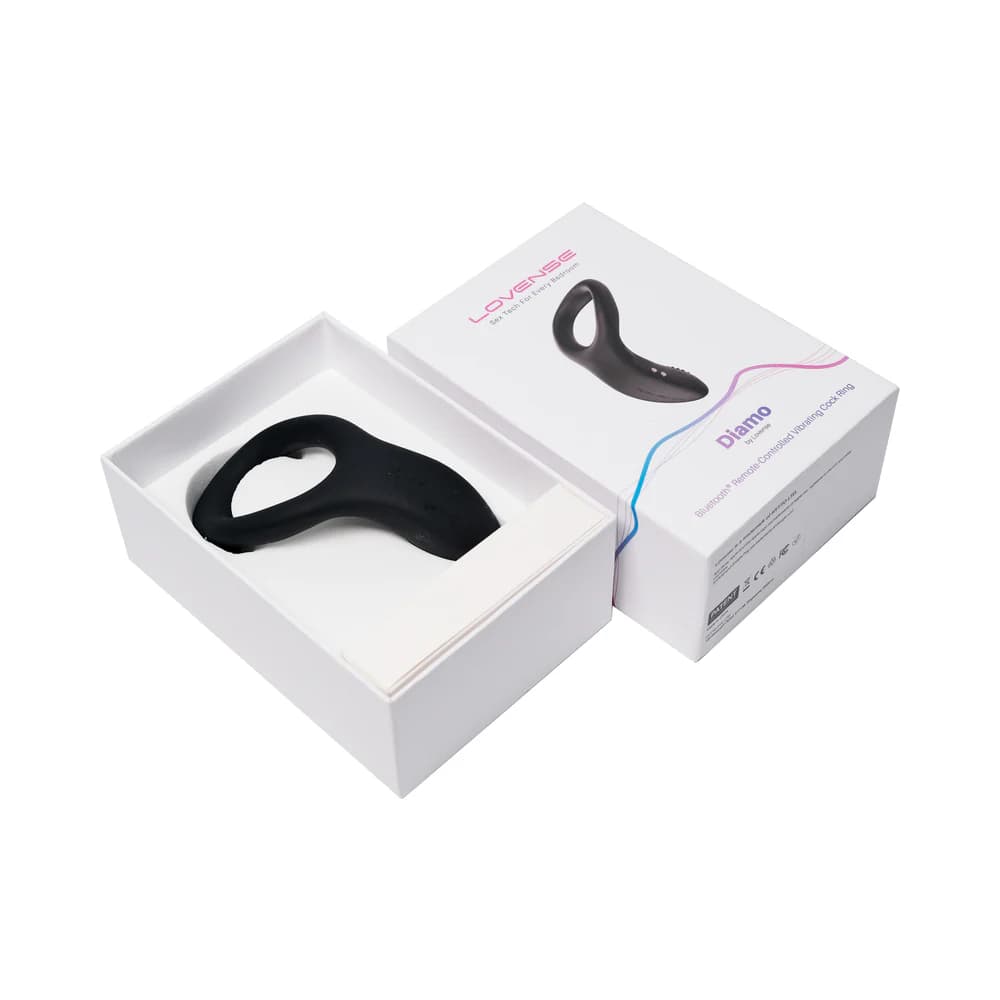 Lovense Diamo Bluetooth Remote-Controlled Vibrating Cockring thumbnail 5