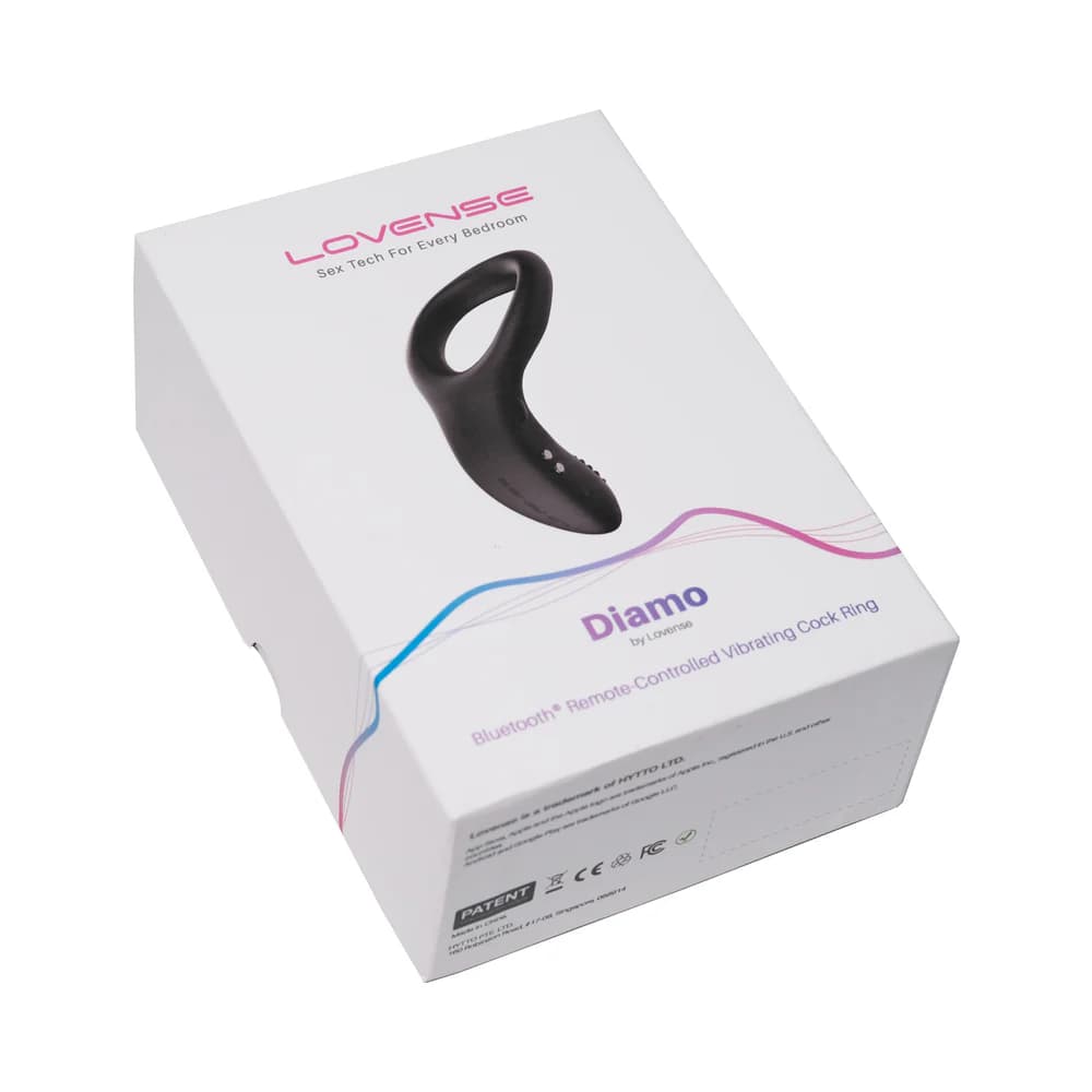 Lovense Diamo Bluetooth Remote-Controlled Vibrating Cockring thumbnail 6