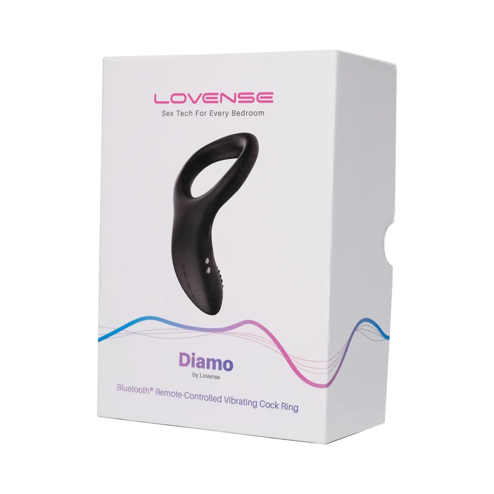 Lovense Diamo Bluetooth Remote-Controlled Vibrating Cockring thumbnail 7