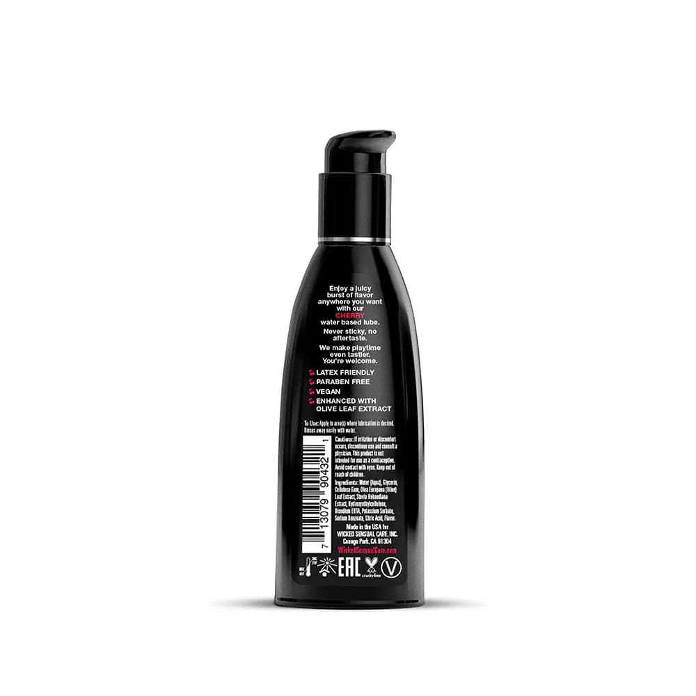 Wicked Aqua Cherry Water-Based Lubricant 2 oz. thumbnail