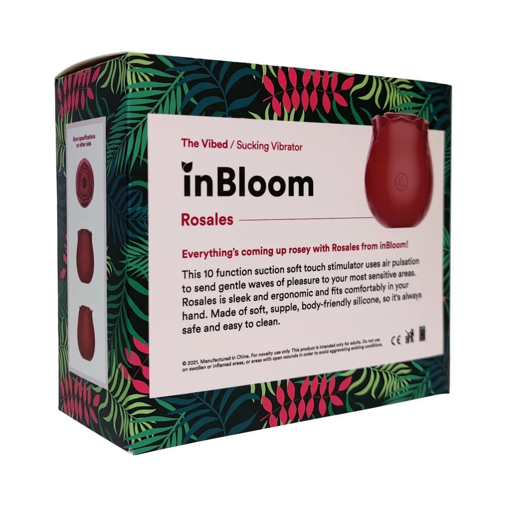 inBloom Rosales Sucking Vibrator thumbnail