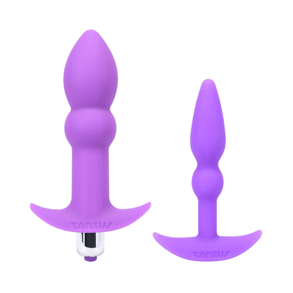 Tantus Perfect Plug Anal Plug Kit Lilac thumbnail
