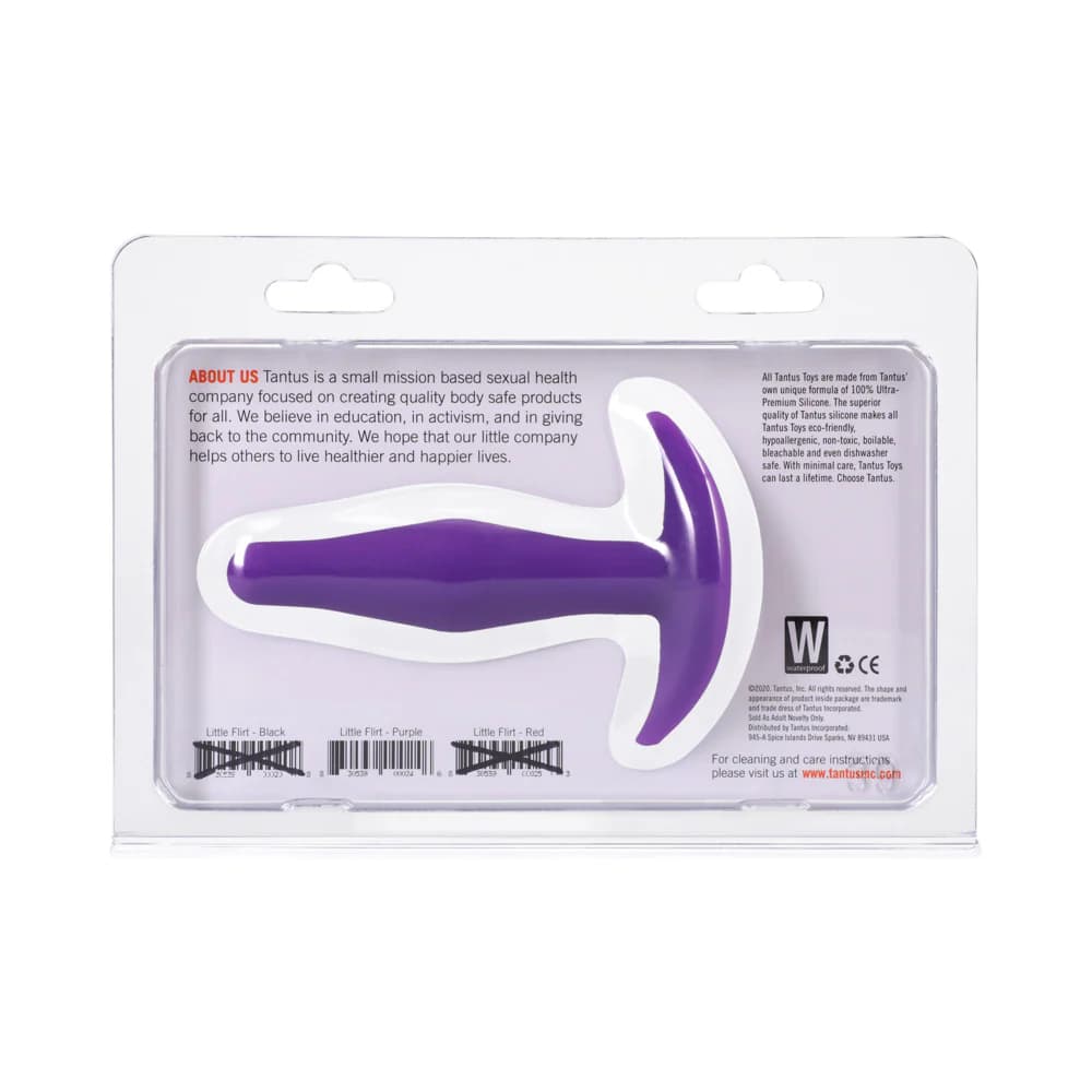 Tantus Little Flirt Anal Plug Lilac thumbnail