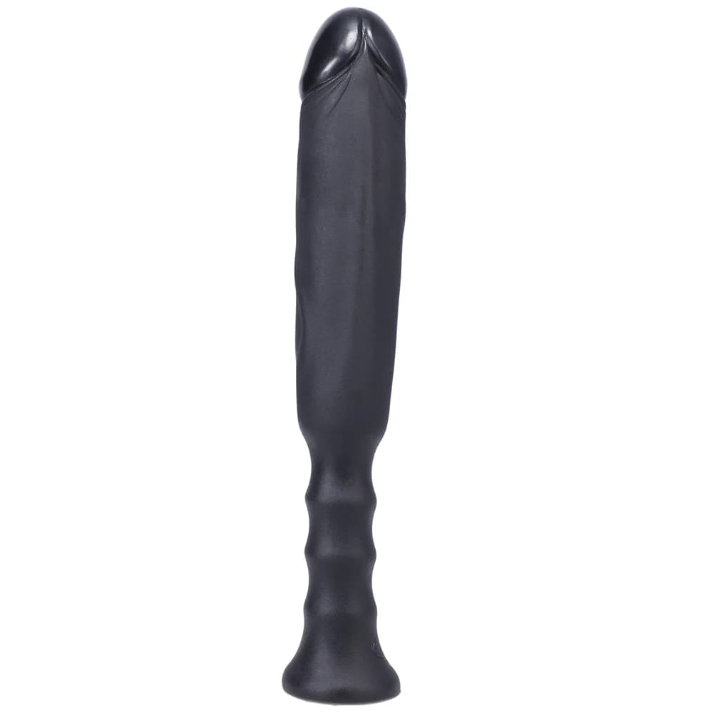 Tantus Anaconda Ergonomic Handle Dildo Onyx thumbnail