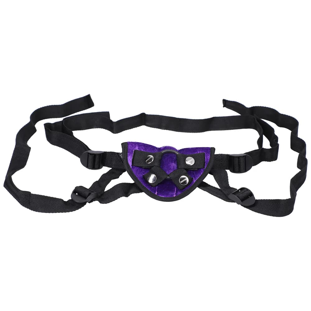 Tantus Sport Vibrating Dildo Kit Amethyst thumbnail