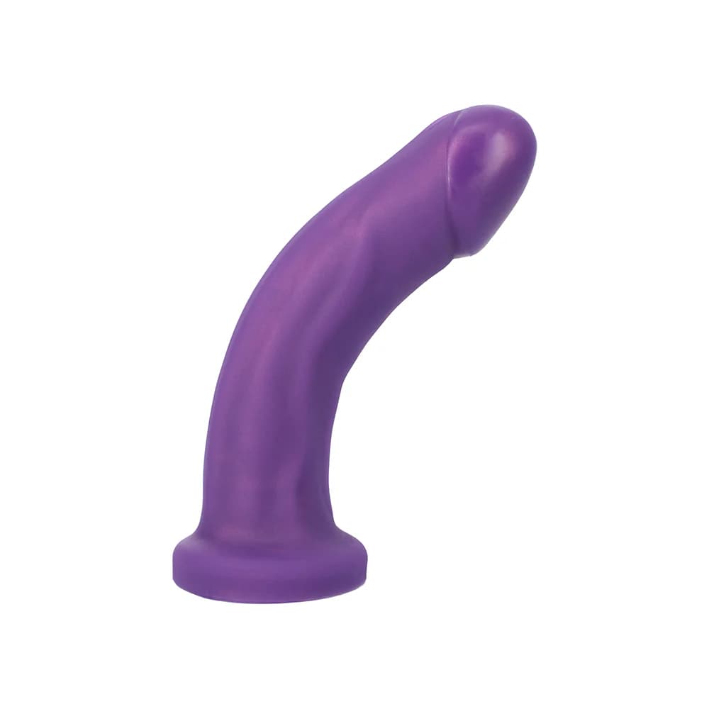Tantus Adam Super Soft Semi-Realistic Dildo Amethyst thumbnail