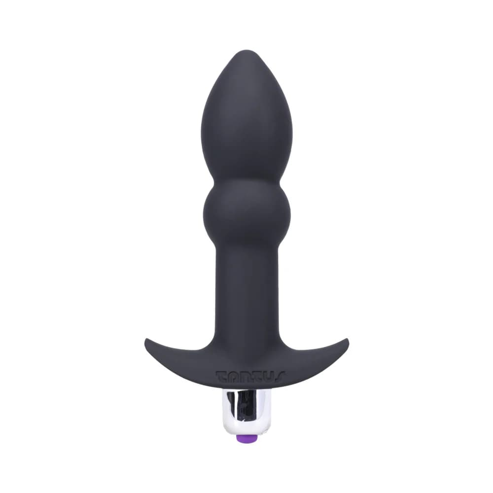 Tantus Perfect Plug Plus Vibrating Anal Plug Onyx thumbnail