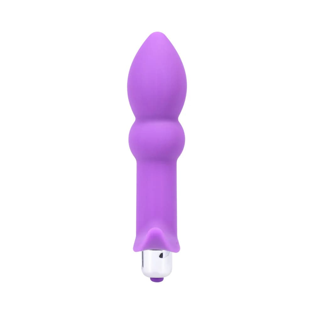 Tantus Perfect Plug Plus Vibrating Anal Plug Lilac thumbnail
