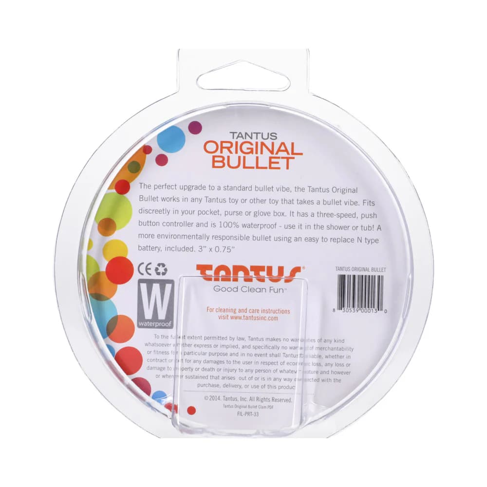 Tantus 3-Speed Original Bullet Vibrator thumbnail 3