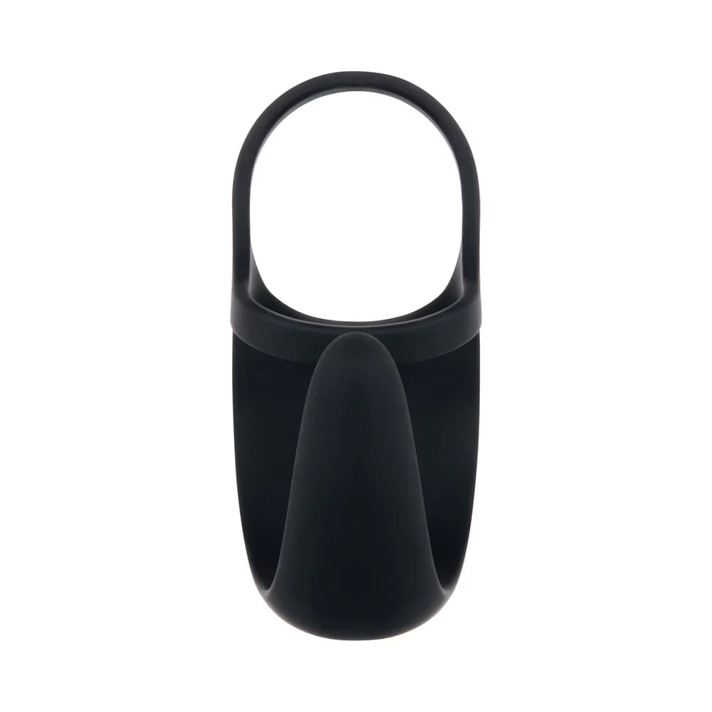 Zero Tolerance Vibrating Ball Cradle Rechargeable Remote-Controlled Silicone Cockring Black thumbnail 9