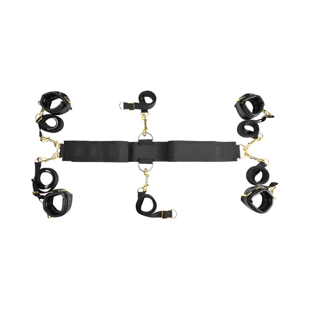 Sportsheets Special Edition Under the Bed Restraint Set Black thumbnail