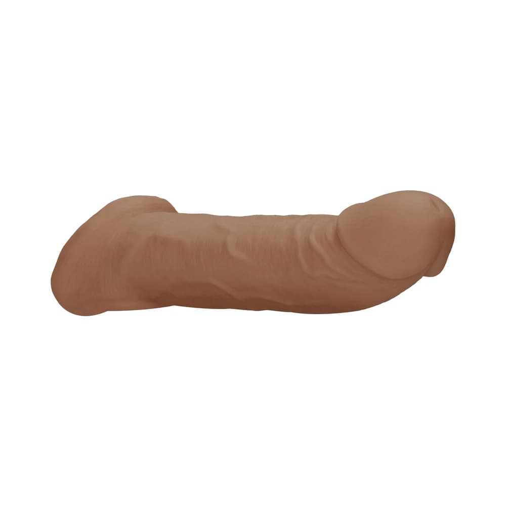 RealRock Realistic 9 in. Penis Sleeve Extender Sling Tan thumbnail 6