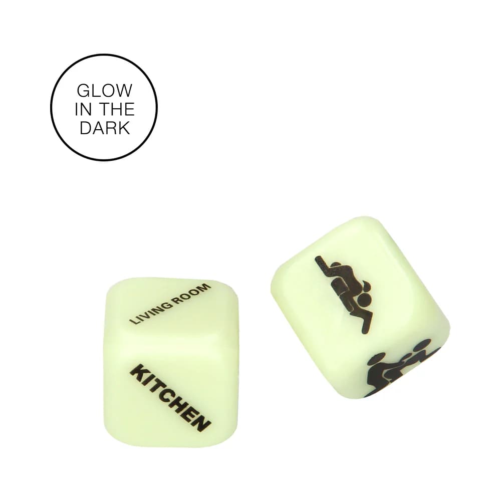 Shots S-Line Light Up Your Sexy Night Glow in the Dark Sex Dice thumbnail 2