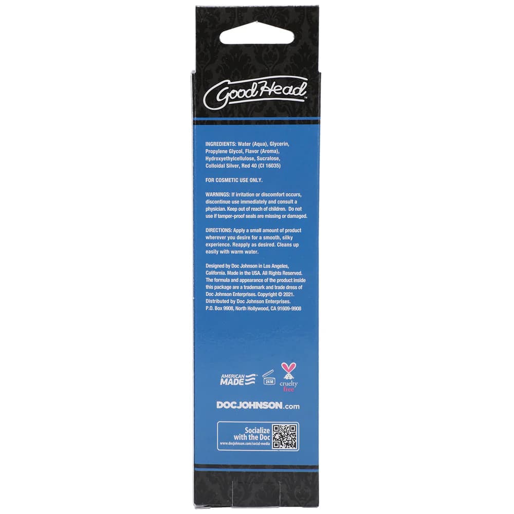 GoodHead Slick Head Glide Strawberry 4 oz. thumbnail