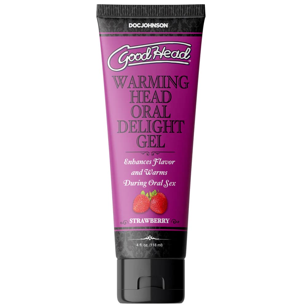 GoodHead Warming Head Oral Delight Gel Strawberry 4 oz. thumbnail