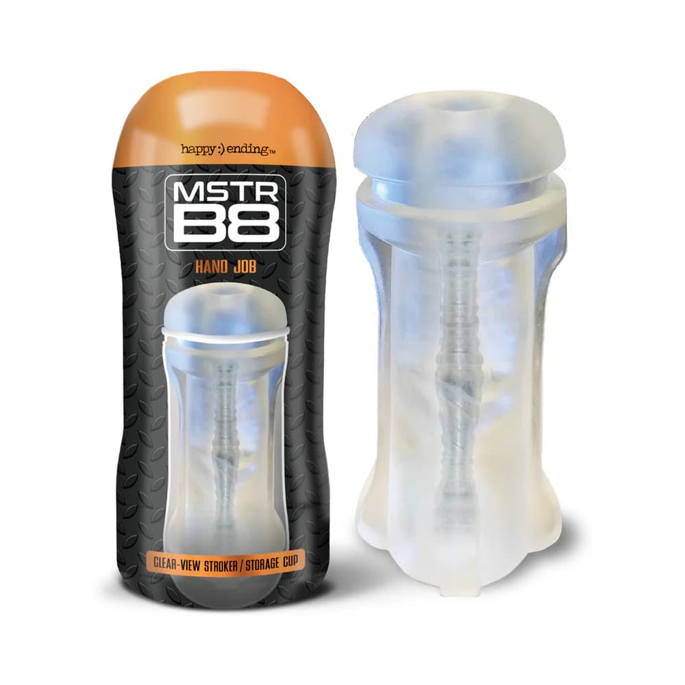 Happy Endings MSTR B8 In the Clear Stroker Cup Hand Job thumbnail