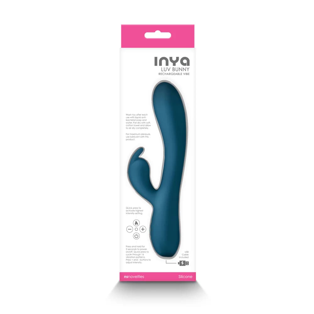 INYA Luv Bunny Rechargeable Vibe Dark Teal thumbnail
