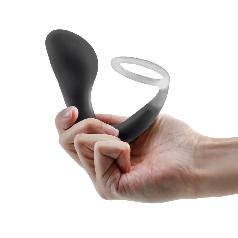 Renegade Slingshot Cock Ring & Prostate Stimulator Black thumbnail